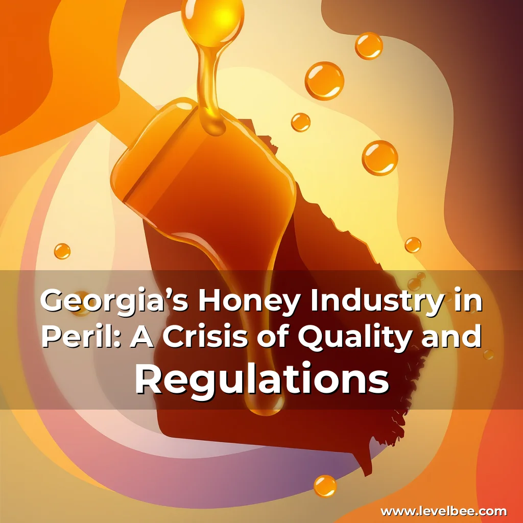 Artistic representation for Georgia’s Honey Industry in Peril: A Crisis of Quality and Regulations