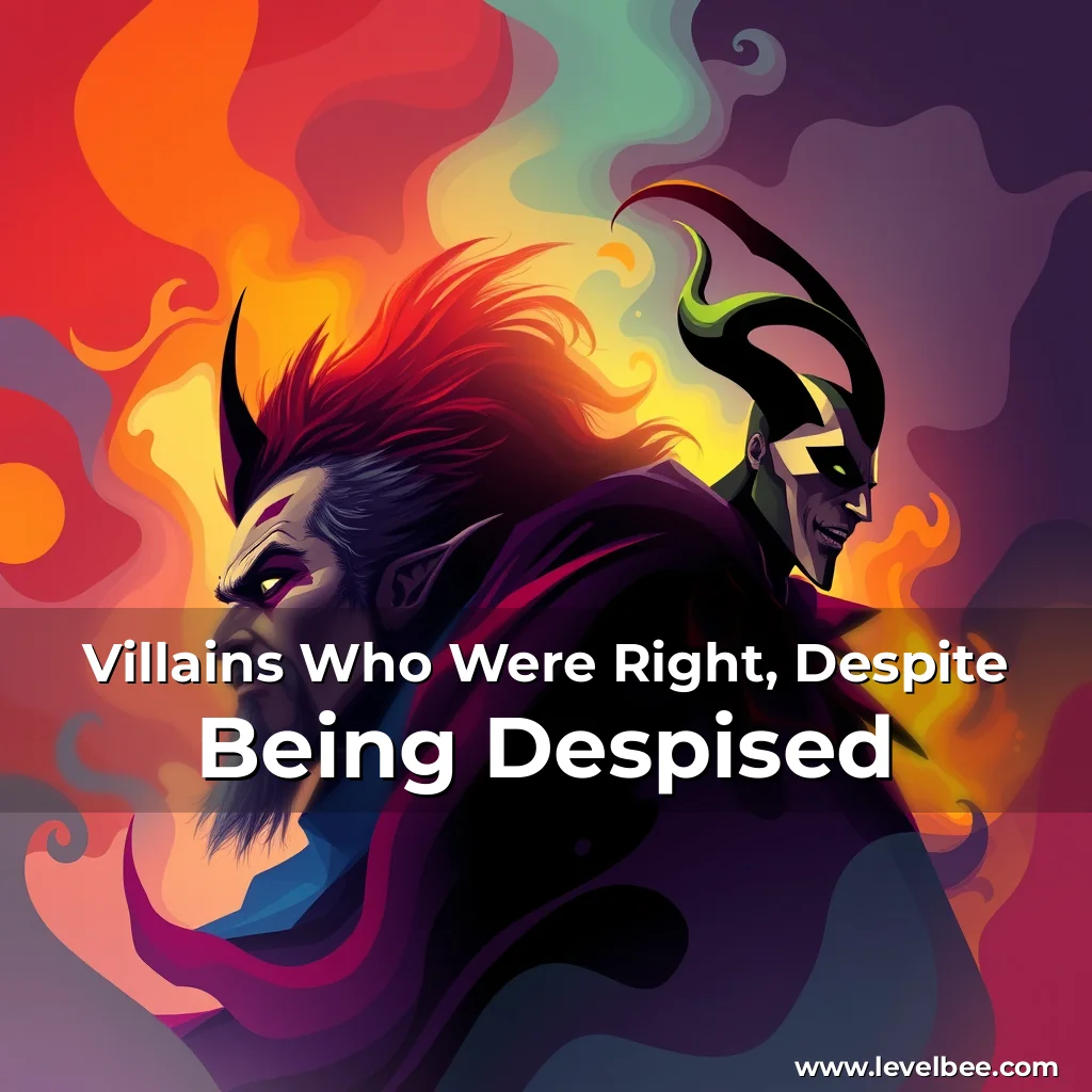 Artistic representation for Villains Who Were Right, Despite Being Despised