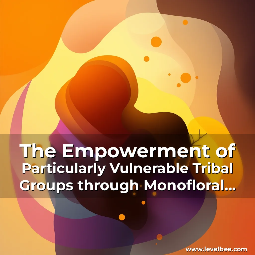 Artistic representation for The Empowerment of Particularly Vulnerable Tribal Groups through Monofloral Honey Production