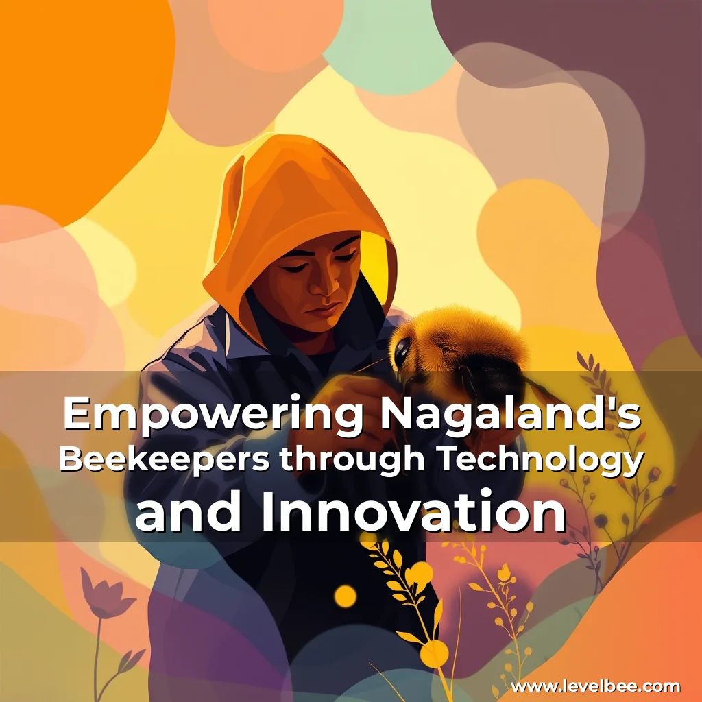 Artistic representation for Empowering Nagaland's Beekeepers through Technology and Innovation