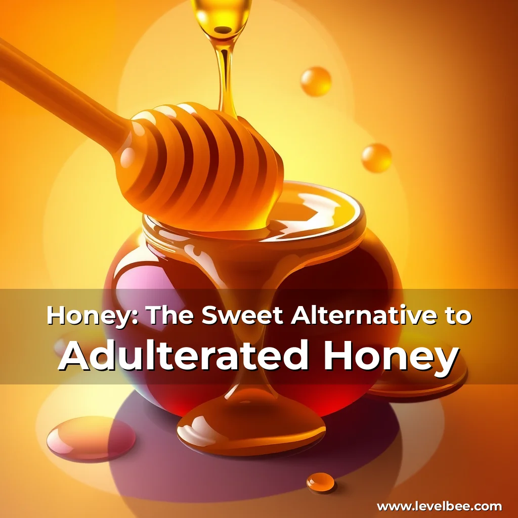 Artistic representation for Honey: The Sweet Alternative to Adulterated Honey