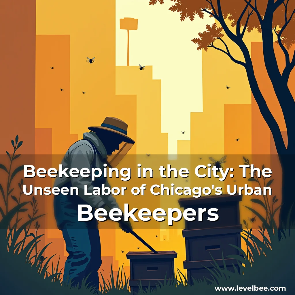 Artistic representation for Beekeeping in the City: The Unseen Labor of Chicago's Urban Beekeepers