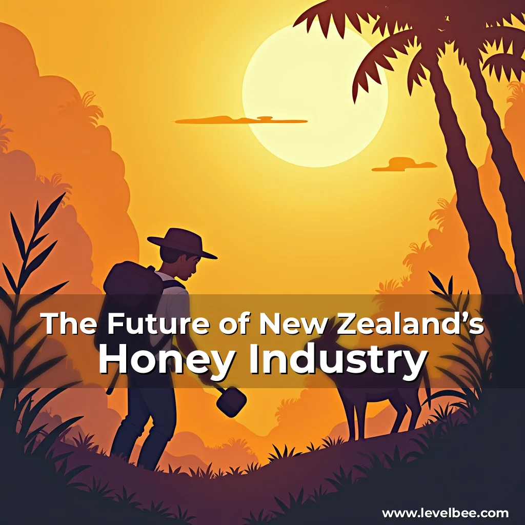Artistic representation for The Future of New Zealand’s Honey Industry