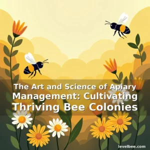 Artistic representation for The Art and Science of Apiary Management: Cultivating Thriving Bee Colonies