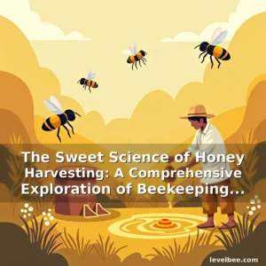 Artistic representation for The Sweet Science of Honey Harvesting: A Comprehensive Exploration of Beekeeping Practices