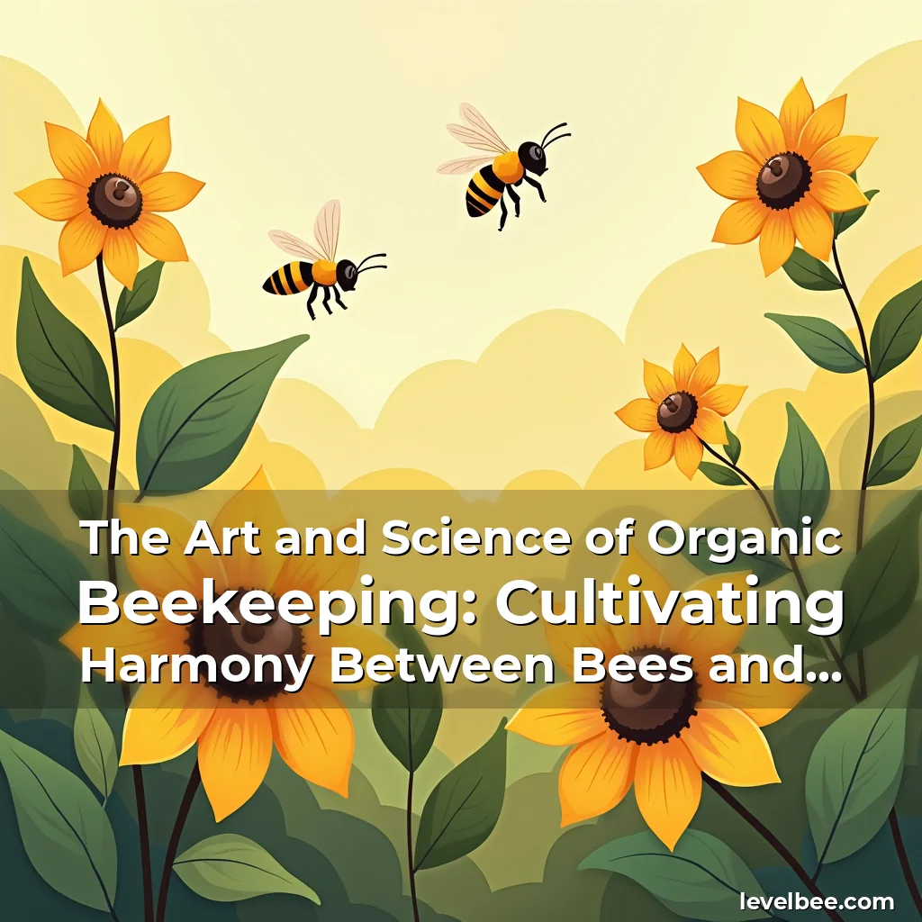 Artistic representation for The Art and Science of Organic Beekeeping: Cultivating Harmony Between Bees and Nature