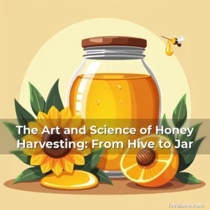 Artistic representation for The Art and Science of Honey Harvesting: From Hive to Jar