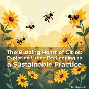 Artistic representation for The Buzzing Heart of Cities: Exploring Urban Beekeeping as a Sustainable Practice