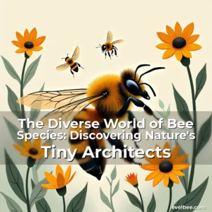Artistic representation for The Diverse World of Bee Species: Discovering Nature's Tiny Architects