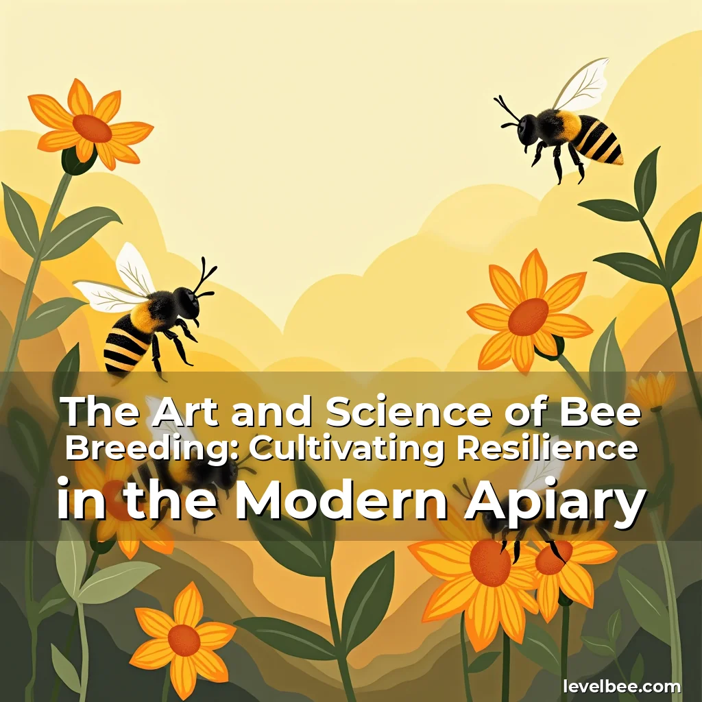 Artistic representation for The Art and Science of Bee Breeding: Cultivating Resilience in the Modern Apiary