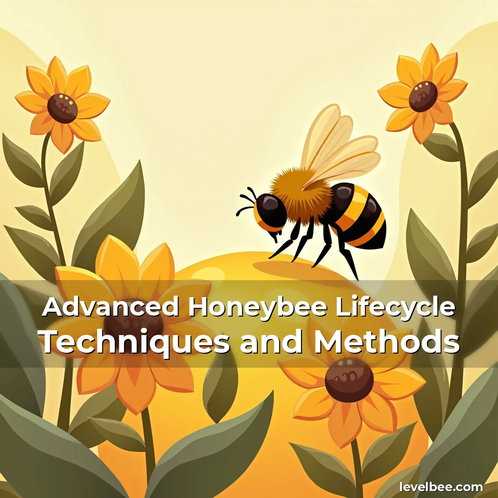 Artistic representation for Advanced Honeybee Lifecycle Techniques and Methods
