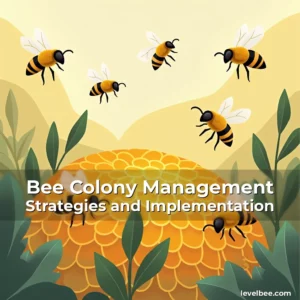 Artistic representation for Bee Colony Management Strategies and Implementation